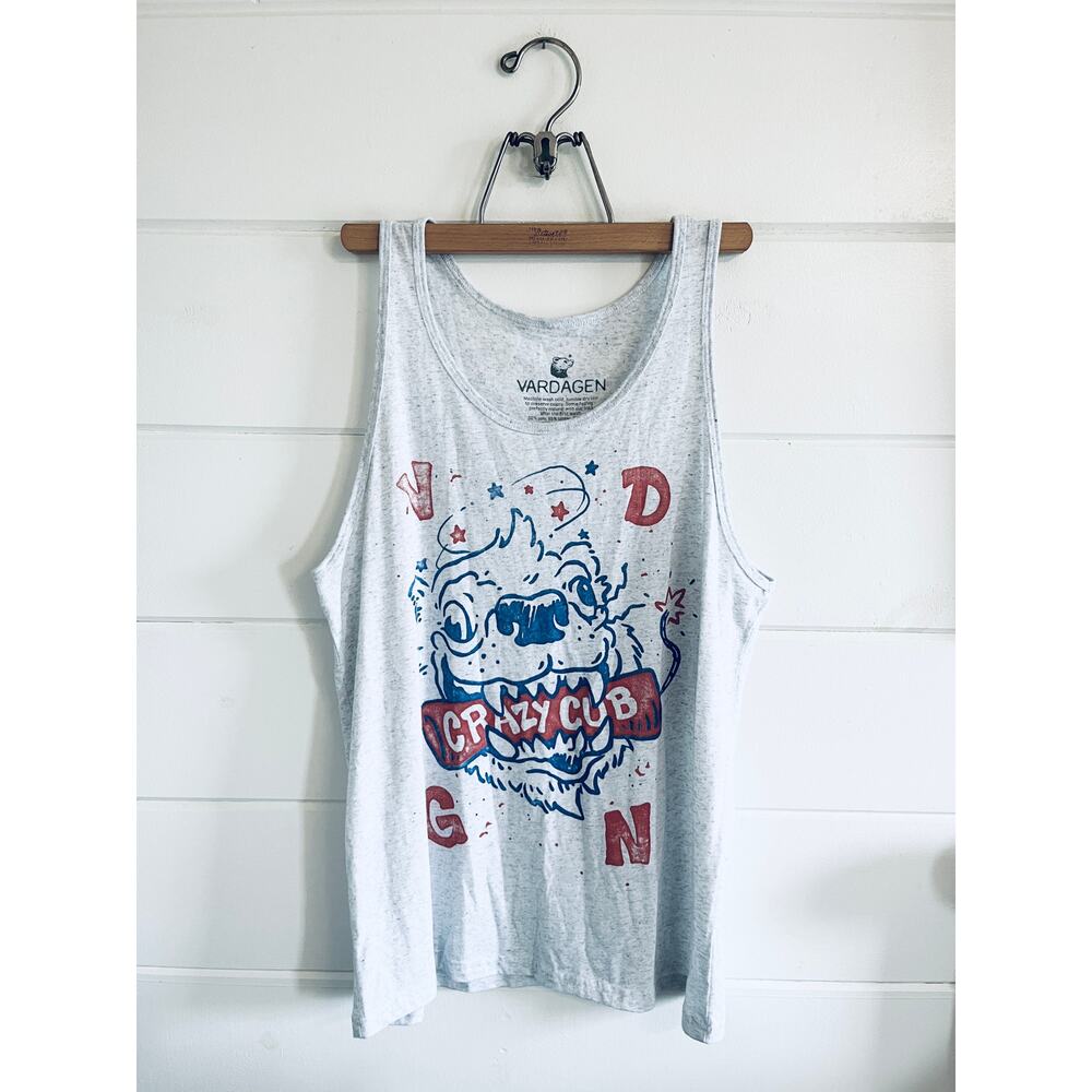 Unisex Vardagen Crazy Cub Tank Top, Size M